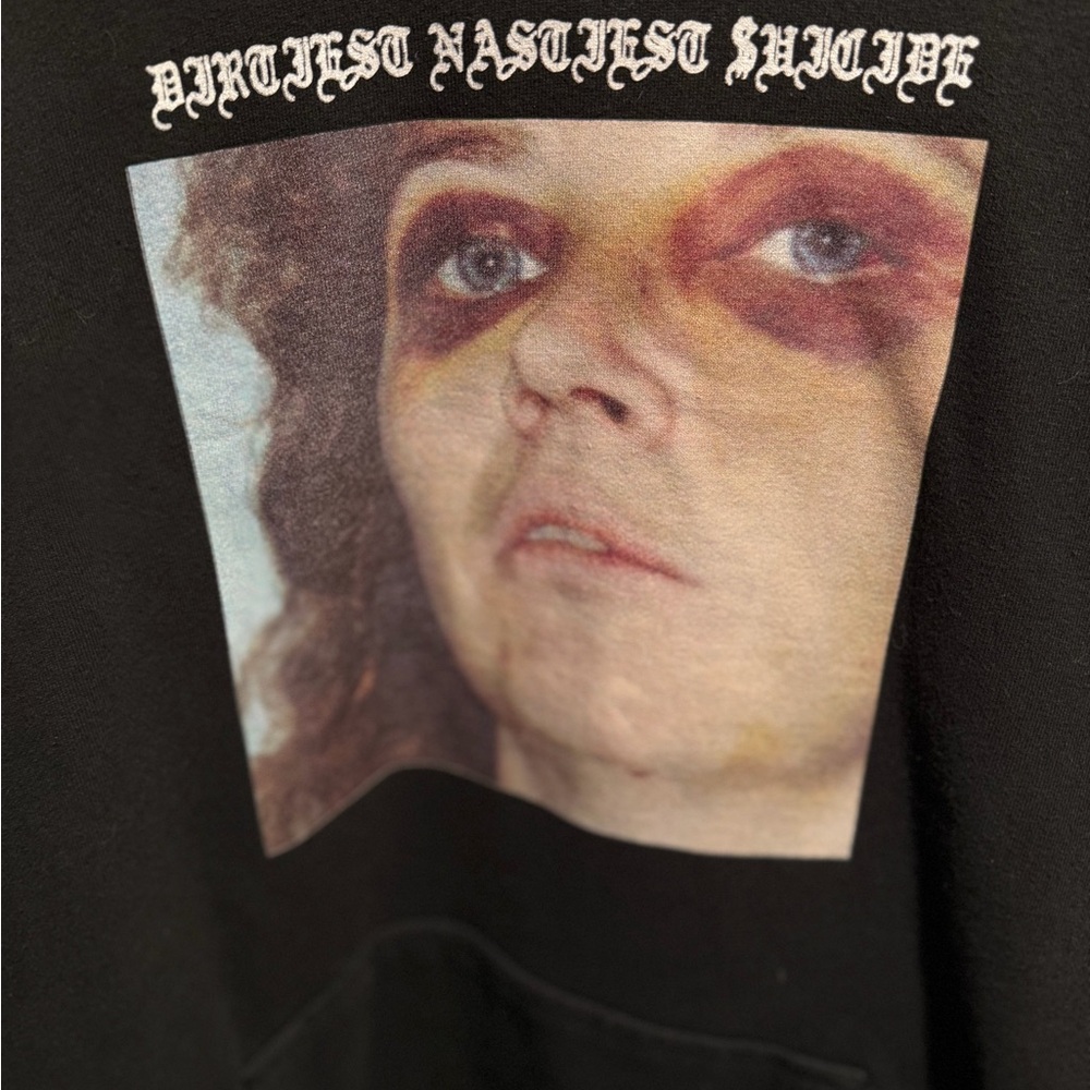 Black Graphic Hoodie G59 - Picture 3 of 5